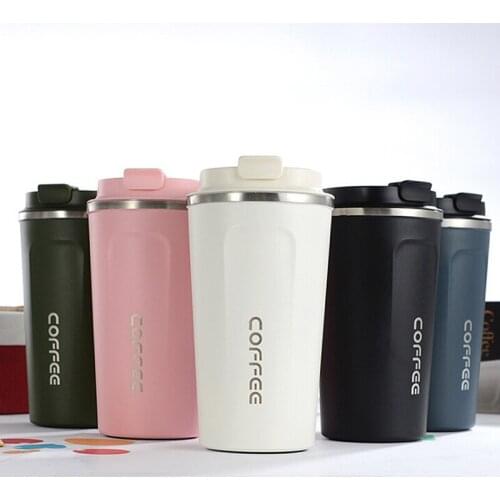 Stainless Steel Coffee Thermos Mug Portable Car Vacuum Flasks Travel Thermal Cup Water Bottle Thermo Cup For Gifts
