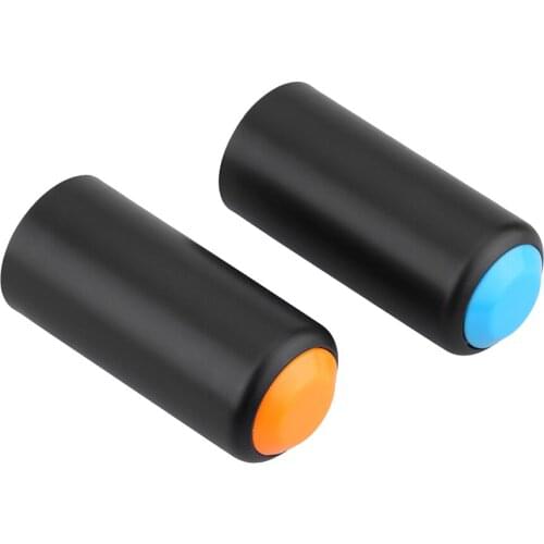2 Colors Battery Screw On Cap Cup Cover Microphone Battery Cap for Wireless Handheld Mic Microphone
