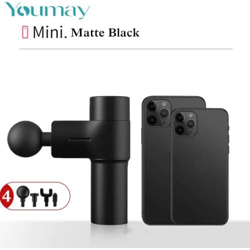 Youmay USB Massager Gun Mini Electric Body Muscle Deep Fascia Massager Muscle Pain Relaxation For Athletes Fitness Massageador