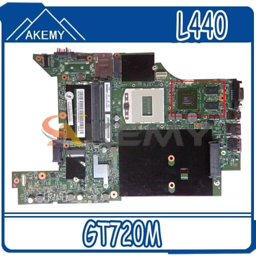 Akemy 48.4LG04.01M For Lenovo Lenovo ThinkPad L440 Laptop Motherboard FRU 04X2020 04X2019 00HM547 PGA947 GT720M 100% Test Work