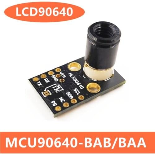 MLX90640 Camera Module IR 32*24 GY-MCU90640 Infrared Thermometric Dot Matrix Sensor 32x24 Sensor Module MLX90640BAA MLX90640BAB