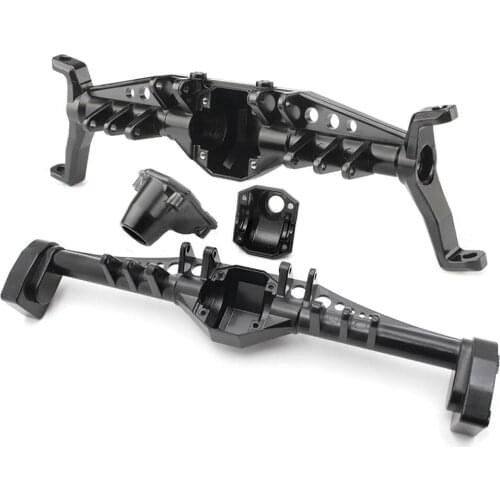 Metal Front And Rear Portal Axle Housing Case Set for Axial Capra 1.9 UTB 1/10 RC Climbing Car Accessories