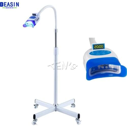 New Dental Unit Floor Standing Type Oral Lamp Bleaching Cold Light LED Teeth Whitening Machine Equipment
