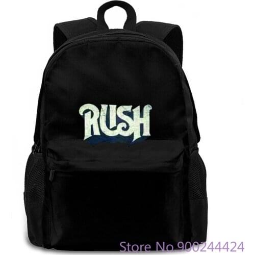 Rush 'Original' - NEW & OFFICIAL Print Mens Hot women men backpack laptop travel school adult student