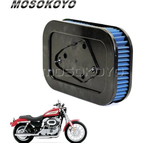 High-Flow Motorcycle Intake Air Filter Air Cleaner for Harley Sportster 883 1200 XL883 XL1200 2004-2013