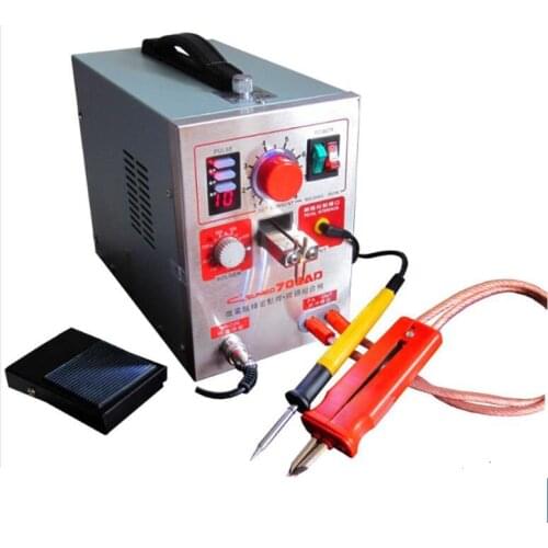 SUNKKO 709AD with HB-70B Spot welder 2.2KW High power battery digital display mobile solder Spot welder free shipping