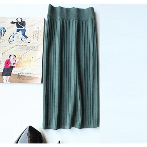 VDFHQJ Slit Pencil Skirts