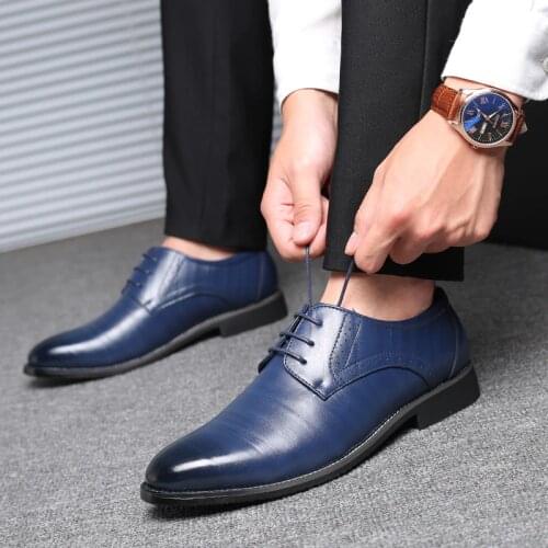 Party Wedding Dress Shoes Men Leather Oxford Shoes For Men Zapatos De Hombre De Vestir Formal Shoes Men Sapato Social Masculino