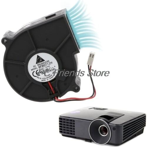 Projector Blower Centrifugal Cooling Fan DC 12V 0.36A For Delta BFB0712H 7530-PC Friend