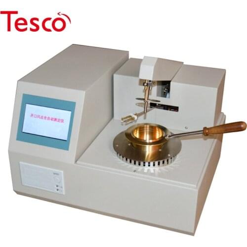 High Precision Open Cup Flash Point Test Meter Fully Automatic Open Cup Flashpoint Apparatus