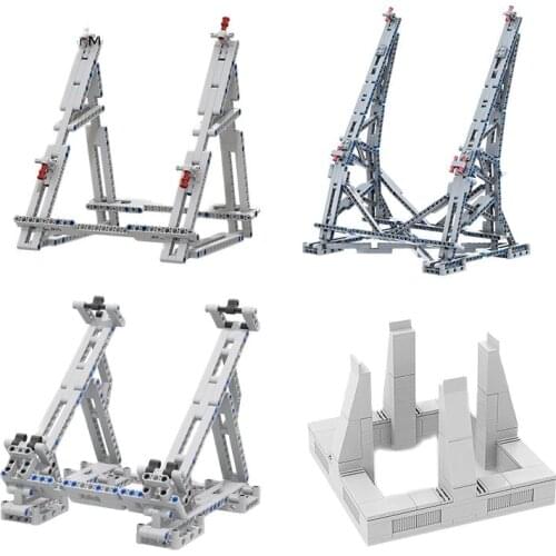 MOC The Display Stand for Millennium 75257 Falcon Vertical Building Blocks Bricks Compatible for 05007 75105 Ultimate Collectors