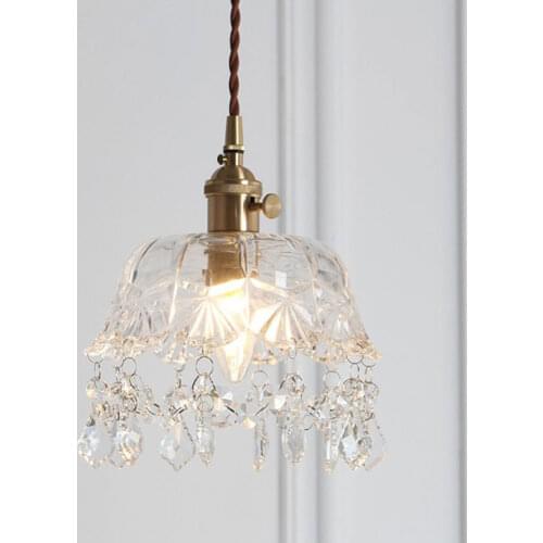 WADBTY Crystal Pendant Lights