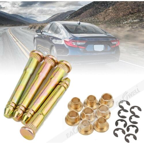 20xAuto Car Door Hinge Pin For Honda Civic Accord CR-V CRX CX DX EX SI EG6 B16 D16 EK EG EH EJ Door Hinge Pin Bushing Repair Kit