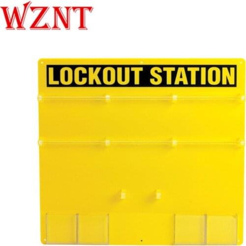 36-Lock Board Wall Mounted Lockout Tagout Stations