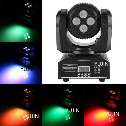 4pcs/lot moving head Double Face Mini Disco Party Light