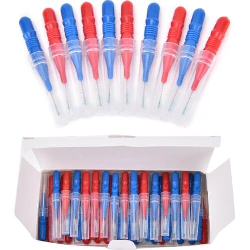8/50pcs Tooth Floss Oral Hygiene Dental Floss Soft Plastic Interdental Brush Toothpick Healthy for Teeth Cleaning Oral Care Hot