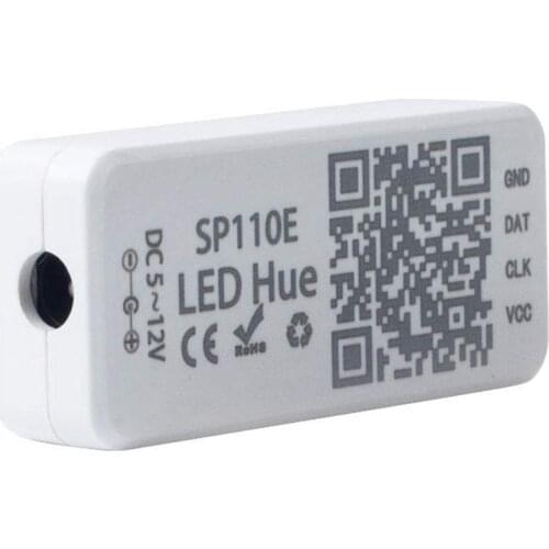 Promotion! WS2812B SK6812RGB SK6812RGBW Bluetooth SP110E Mini Controller, Support ALL LED Strip/Module Light/Panel/String, IOS