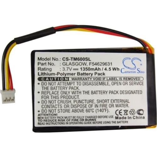 Cameron Sino 1350mah battery for TOMTOM One V1 F54629631 GLASGOW batteries