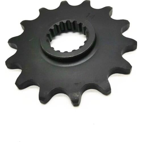 FOR HONDA CRM250 CRM 250 Motorcycle Accessories Front Tire Chain Pinion Gear 14CT