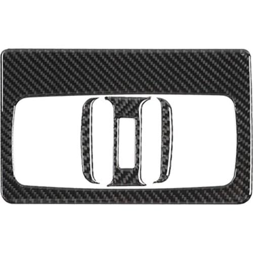 For Toyota 4Runner 2010-2020 Accessories Rear Console Air Vent Outlet Cover Trim Real Carbon Fiber Cover Trim