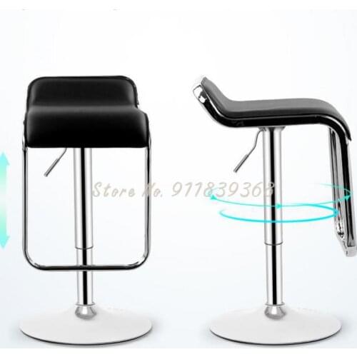Bar Chair Modern Simple Bar Chair High Stool Cashier Bar Stool Household High Stool Lift Bar Front Desk Chair