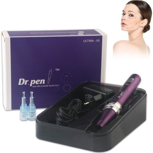 Dr Pen Ultima X5 Dermapen Professional Micro Needling Pen Mesotherapy Auto Micro Needle Derma System Therapy Derma Stamp