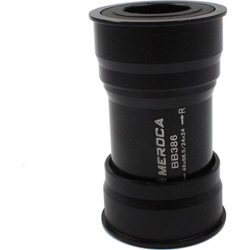 MEROCA BB386 MTB Mountain Bike Bottom Bracket BSA 24mm BB Bicycle Press-in Center Axle 130g