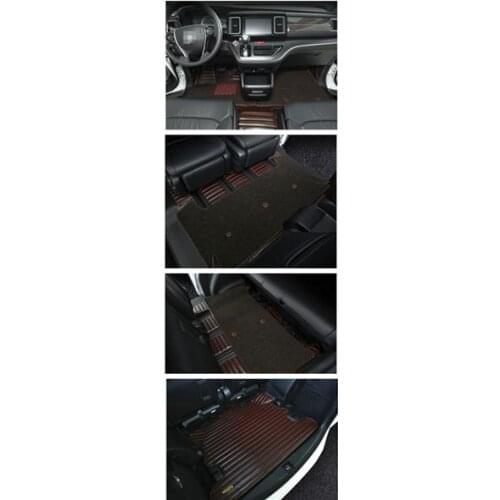 Best quality! Custom full set car floor mats + trunk mats for Honda Odyssey 7 8 seats 2021-2000 waterproof double layers carpets