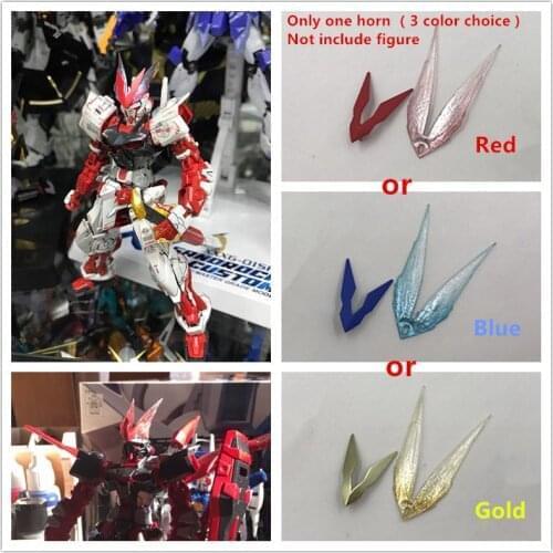 D.L Red Dragon Horn Modified parts for Bandai RG 1/144 Astray Red or Blue or Gold Frame Gundam DD042