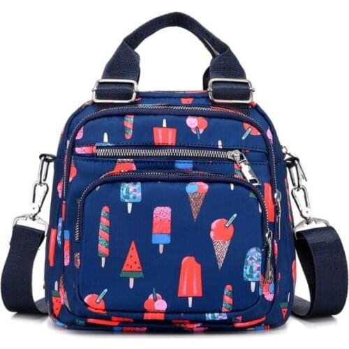 Fashion high quality nylon small School Backpack For Teenage Girl Women Backpacks Nylon Waterproof Bagpack shoulder bag