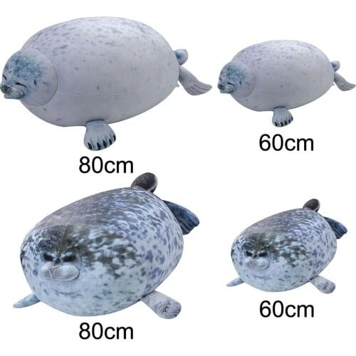 Soft Seal Stuffed Animal Doll Lovely Sleeping Pillow Kids Baby Girls Gift