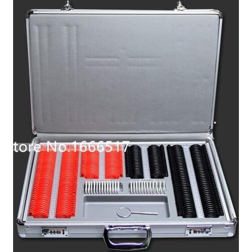 Trial Lens Set 266 pcs Plastic Rim Optical lenses with one piece Optometry Trial frame ATT
