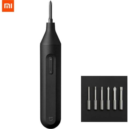 NEW Xiaomi Mijia Electric/Manual Screwdriver Integrated Screw Driver 1500mAh Rechargeable W/6 S2 Electric Screw Bits Set