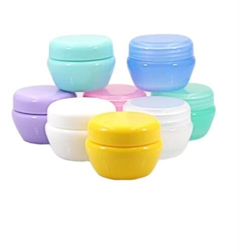 50G mushroom shape plastic bottle pot tin jar mask cream essence serum moisturizer wax art nail spot removal skin care packing