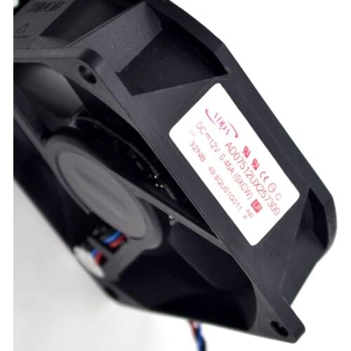 Brand new for ADDA AD07512UX257300 DC12V 0.46A 7525 projector cooling fan
