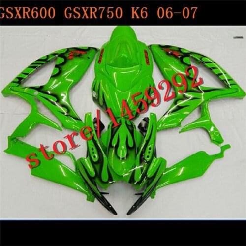 Hiquality Fairings for SUZUKI GSXR 600 06 07 GSXR 750 06 07 GSXR600 750 2006 2007 Ning