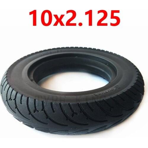 Electric Scooter Parts 10x2.125 Solid Tyre 10*2.125 Tubeless Tire 10 Inch Puncture Proof Tire