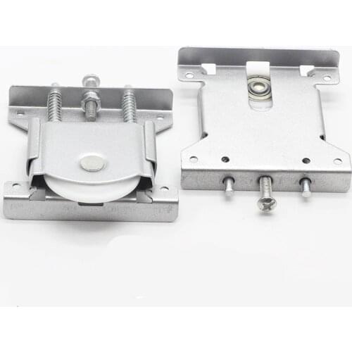 1pcs bottom Lower Wheel Cabinet Furniture Fittings sliding Door Travel Pulley roller Door Cabinet Wheel