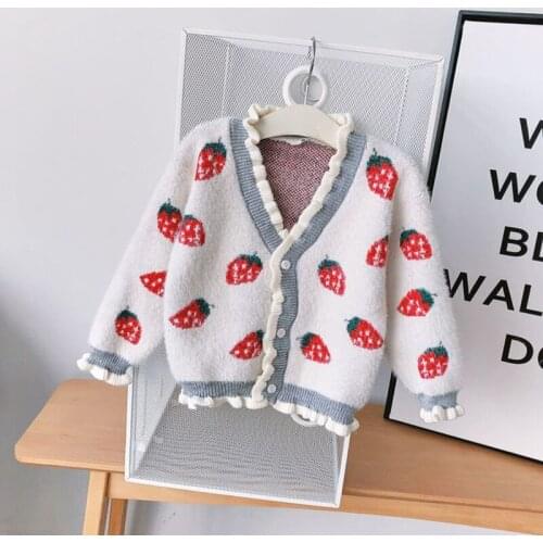 2019 Winter Casual Cartoon Sweater Solid Long Sleeve Boys Sweaters High Quality Fashion Childrens Sweater