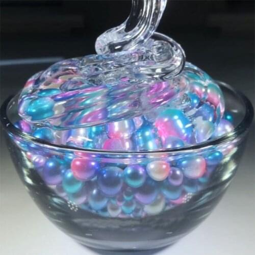 2021 60ml Crystal Jelly Fluffy Ball Slime Mud Addition Cotton Charms For Slime Cloud Mud Polymer Clay Plasticine For Kids Toys