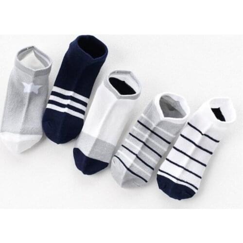 5Pairs/set Children Sports Socks Spring Summer Cotton Kids Socks For Girls Breathable Knitted Unisex Socks For Children