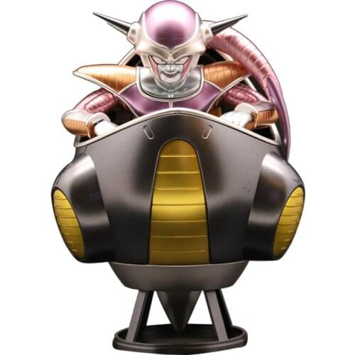 Bandai Genuine Metal Coloring Dragon Ball Frieza POD Space Capsule Spaceship Model Assembled Gift Decoration