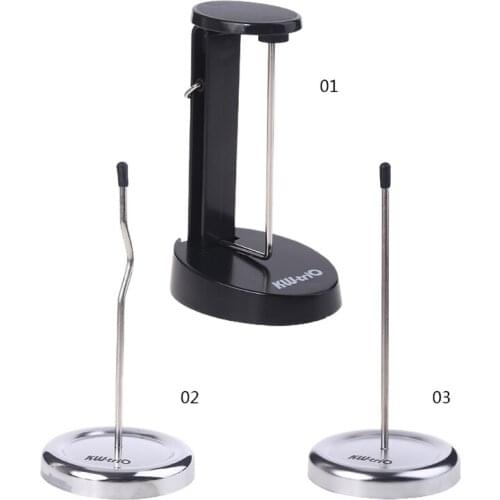 Restaurant Receipt Holder Check Spindle with Round Base Paper Memo Organizer Spike Desk Straight Rod for Bill Fork Stick HX6A