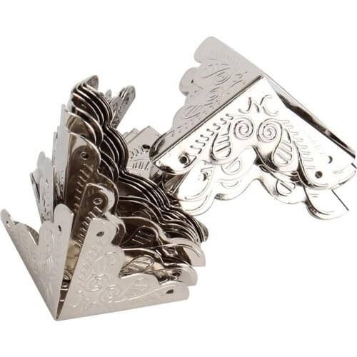 Three Sides Desk Elegant Edge Cover Vintage Corner decorative Protector Of 20