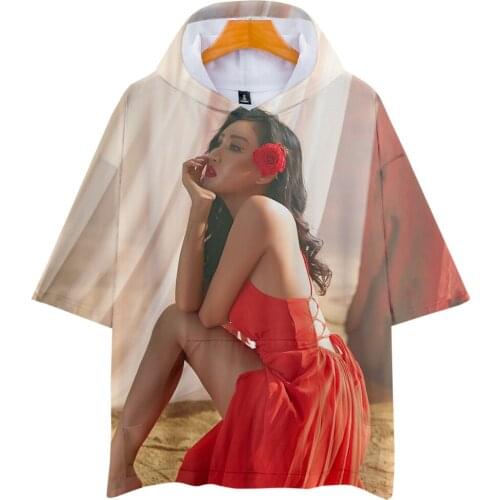 MAMAMOO 3D Printed Hooded T-shirts Women/Men Fashion Summer Short Sleeve Tshirts 2019 Hot Sale Casual Kpop Streetwear T shirt