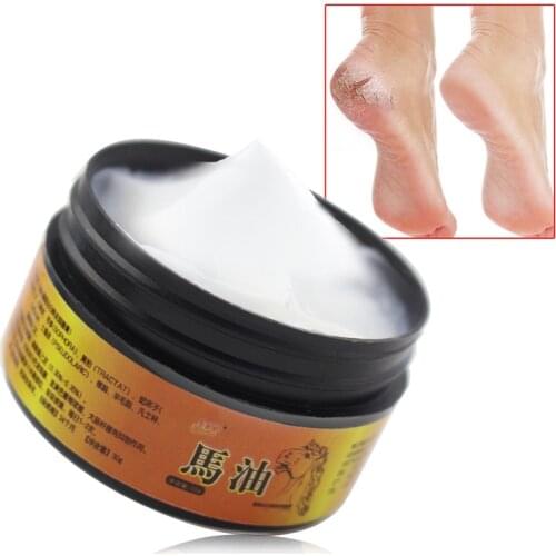Horse Oil Feet Cream Heel Cream for Foot Feet Mask Itch Blisters Anti-chapping Peeling Repair for Foot Care Cream Pedicure 45g