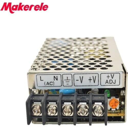 Nes Output 15W Switching Power Supply For LED Strip CE approved Free Shipping 90-260V Input makerele