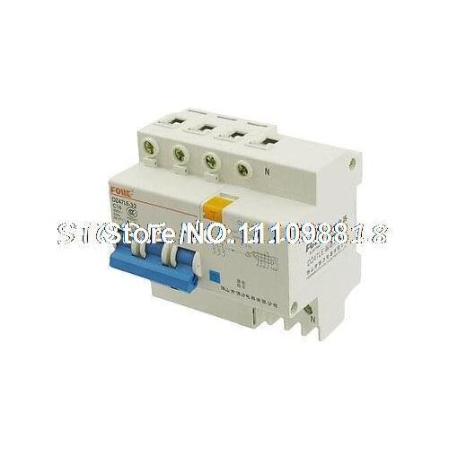 6kA Breaking Capacity 16A 3P+N Electrical Overload Proetction Circuit Breaker