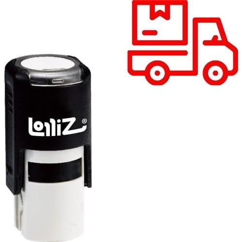 LolliZ Delivery Self-Inking Rubber Stamp - Modern Symbol Series