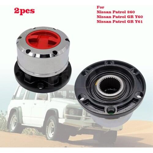 Free Wheel Locking Hubs for NISSAN Patrol 260 GR Y60 GR Y61 TATA Sumo All, for FORD Maverick B021HP AVM445HP